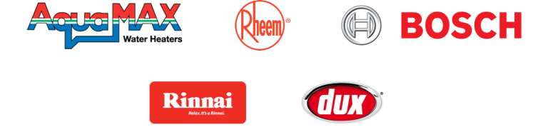 Hot water heaters – AquaMAX, Rheem, Bosch, Rinnai, Dux
